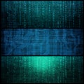 Concept of Hacker Attack, Virus Infected Software, Dark Web and Cyber Security. Abstract Digital Background With Royalty Free Stock Photo