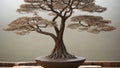 Harmonious Essence A Captivating Sculpture of a Serene Peace Tree.AI Generated