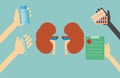 The concept of health - treatment of kidney