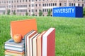 Concept of higher education Royalty Free Stock Photo