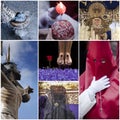 Concept of holyweek in Spain