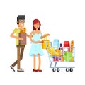 Concept illustration for Shop, Royalty Free Stock Photo