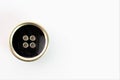 An concept Image of a Button - clothes Royalty Free Stock Photo