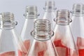 An concept Image of empty bottles Royalty Free Stock Photo