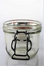 An image of empty jar - glass Royalty Free Stock Photo