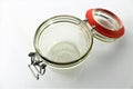 An image of empty jar - glass Royalty Free Stock Photo