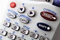 An Image of a Hand Label maker Royalty Free Stock Photo