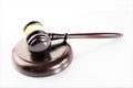 An concept image of a judge hammer, justice, law Royalty Free Stock Photo