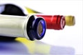 An concept Image of some wine bottle with copy space Royalty Free Stock Photo