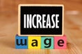 Increase Wage in Canada. Royalty Free Stock Photo