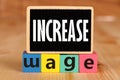 Increse Wage in Canada. Royalty Free Stock Photo