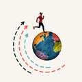 The concept of international marathons.