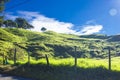 Colombian landscapes. Green mountains in Colombia, Latin America Royalty Free Stock Photo