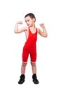 The concept of a little fighter athlete.