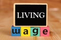 Living Wage in Canada. Royalty Free Stock Photo