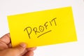 Low Profit envelope. Royalty Free Stock Photo