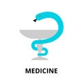 Concept of medicine icon Royalty Free Stock Photo