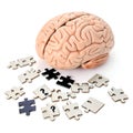 Concept of Memory Problems and Amnesia Royalty Free Stock Photo
