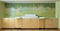 Concept of modern room of a pediatric office in a hospital or clinic