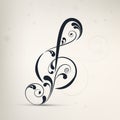 Concept of musical sign.