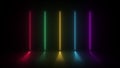 Concept 42-N1 Abstract Neon Lights Animation