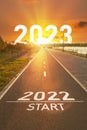 Concept for 2022-2023 New year