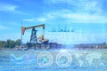 The concept of oil production in the field using artificial intelligence, analysis of the obtained data on the flow rate, MTBF and