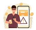 Concept of online fraud