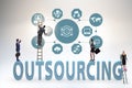 Concept of outsourcing in modern business