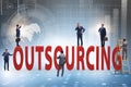 Concept of outsourcing in modern business