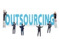 Concept of outsourcing in modern business