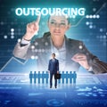 Concept of outsourcing in modern business