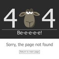 Concept page 404 error.
