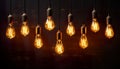 This concept pairs old style lightbulbs, such as vintage Edison bulbs, with the power of creative thinking and innovative ideas.