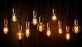 This concept pairs old style lightbulbs, such as vintage Edison bulbs, with the power of creative thinking and innovative ideas.