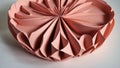 Paper Perfection Sculpting the Creamy Delight of Peach Butter in Intricate Paper Art.AI Generated