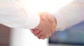 Closeup. business handshake.business background. Royalty Free Stock Photo