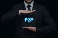 The concept of peer to peer P2P