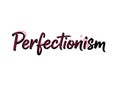 The concept of perfectionism Royalty Free Stock Photo