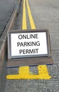 legal illegal parking fine driving road laws payment online internet double yellow lines