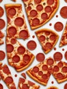 Photo Of Pizza Love. Generative AI