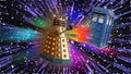 Deep space galaxy tardis doctor who travel time lord universe planets solar system police call box dalek warp speed explosion star