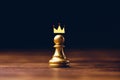 The concept of promotion at work in the form of a chess piece