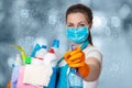 Concept of the provision of cleaning services