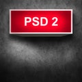 Concept of PSD2 - Payment services directive Royalty Free Stock Photo