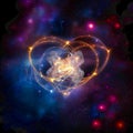 Concept of pure love and quantum connections, generative AI