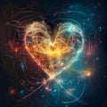 Concept of pure love and quantum connections, generative AI