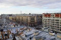 Saint-Petrsburg, Russia - November,2020 Panorama view, Ligovsky prospect Floor. Concept for real estate panoramic