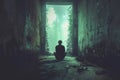concept representing introspection and introversion.