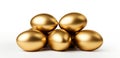 Concept of Richness, golden eggs